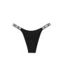 Трусики Shine Strap Brazilian Panty Black