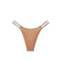 Трусики Double Shine Strap Brazilian Panty Toffee