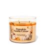 Ароматизована свічка Pumpkin Vanilla Creme 3-Wick Candle