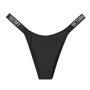 Трусики Very Sexy Shine Strap Brazilian Panty Black Logo