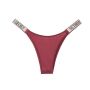 Трусики Very Sexy Shine Strap Brazilian Panty Red Currant