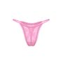 Трусики Lace String Thong Panty Neon Bubble Pink