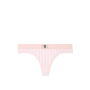 Трусики Logo Cotton Thong Pink Stripe