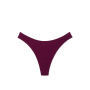 Трусики Stretch Cotton High-Leg Scoop Thong Panty Bordo