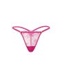 Трусики Rose Lace Adjustable V-String Panty Pink