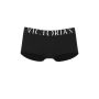 Трусики Exploded Logo Cotton Boyshort Panty Black