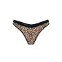 Трусики Stretch Cotton High-Leg Scoop Thong Panty Leo