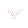 Трусики Logo Cotton Tanga Panty White Candy Print