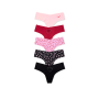 Набір трусиків 5-Pack No-Show Thong Panty VS