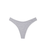 Трусики Cotton High-Leg Thong Panty Grey