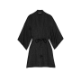 Сатиновий халат The Tour '23 Icon Satin Robe Black