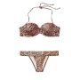 Купальник Bandeau Push-Up Leopard 34A+XS