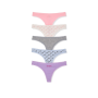 Набір трусиків 5-Pack Cotton Lace Thong Panties
