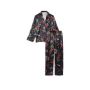 Піжама сатинова Satin Long Pajama Set Floral Print