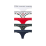 Набір трусиків 5-Pack Logo Cotton Thong Panties Multi