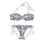 Купальник Ventanas Bandeau Push-Up Zebra 34C+M