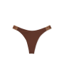 Трусики Logo Cotton High-Leg Thong Panty Ganache