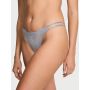 Трусики Dream Angels Twinkle Strap Lace Brazilian Panty Blue Grey