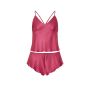 Піжама сатинова Satin Open-Back Cami & Shorts Set Peony