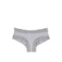 Трусики Lace Trim Cotton Cheeky Panty Grey
