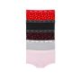 Набір трусиків 5-Pack Logo Cotton Boyshort Panties Hearts
