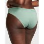 Трусики Cotton Pointelle Lace-Trim Bikini Panty Seasalt Green