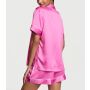 Піжама сатинова Glazed Satin Short Pajama Set New Peony