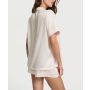 Піжама сатинова Glazed Satin Short Pajama Set Print