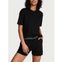Піжама 100% Cotton Short Pajama Set Black