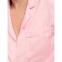 Піжама сатинова Satin Long Pajama Set Angel Pink Crest Jacquard