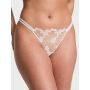 Трусики Peony Embroidery Strappy Thong Panty