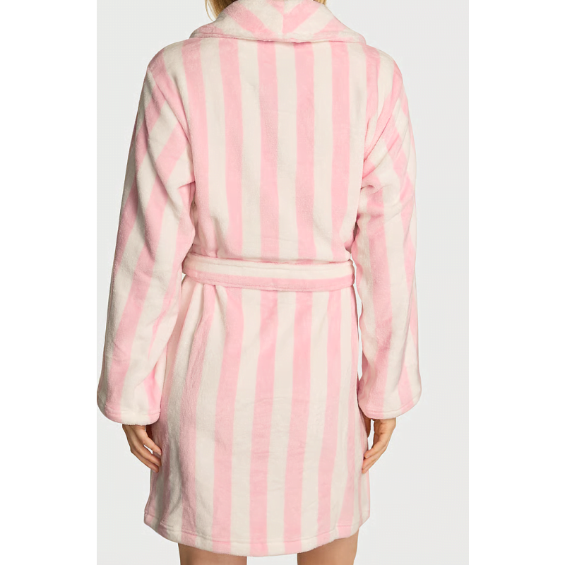 Плюшевий халат Short Cozy Robe Iconic Stripe Wings VS