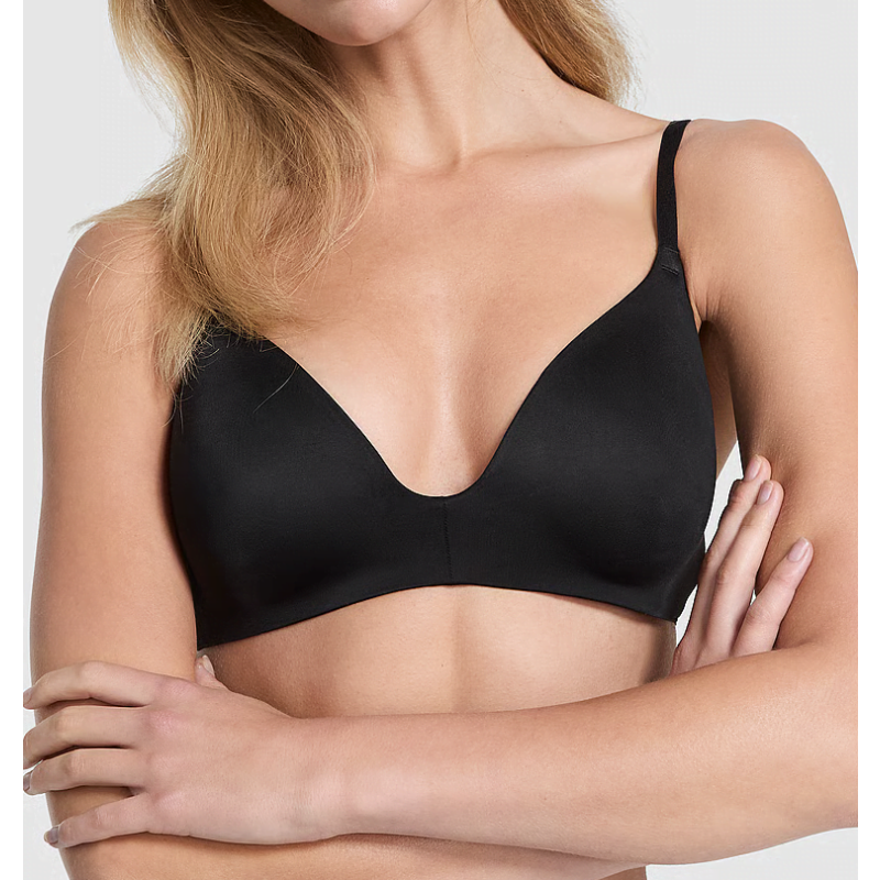 Бюстгальтер PINK Wear Everywhere Push-Up Wireless Bra Black VS