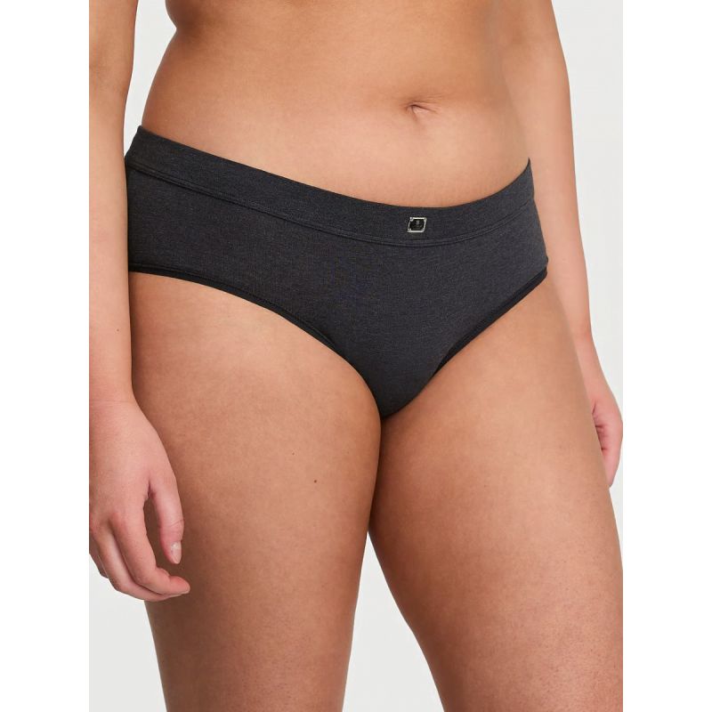 Трусики Cotton Hiphugger Panty Heather Black
