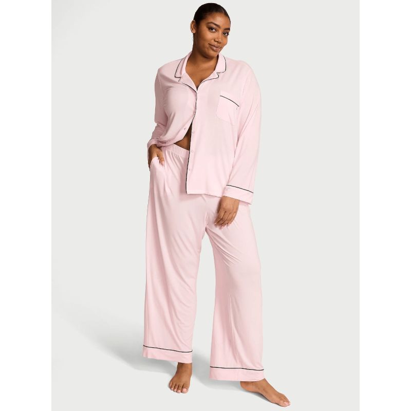 Піжама Modal Long Pajama Set Pink