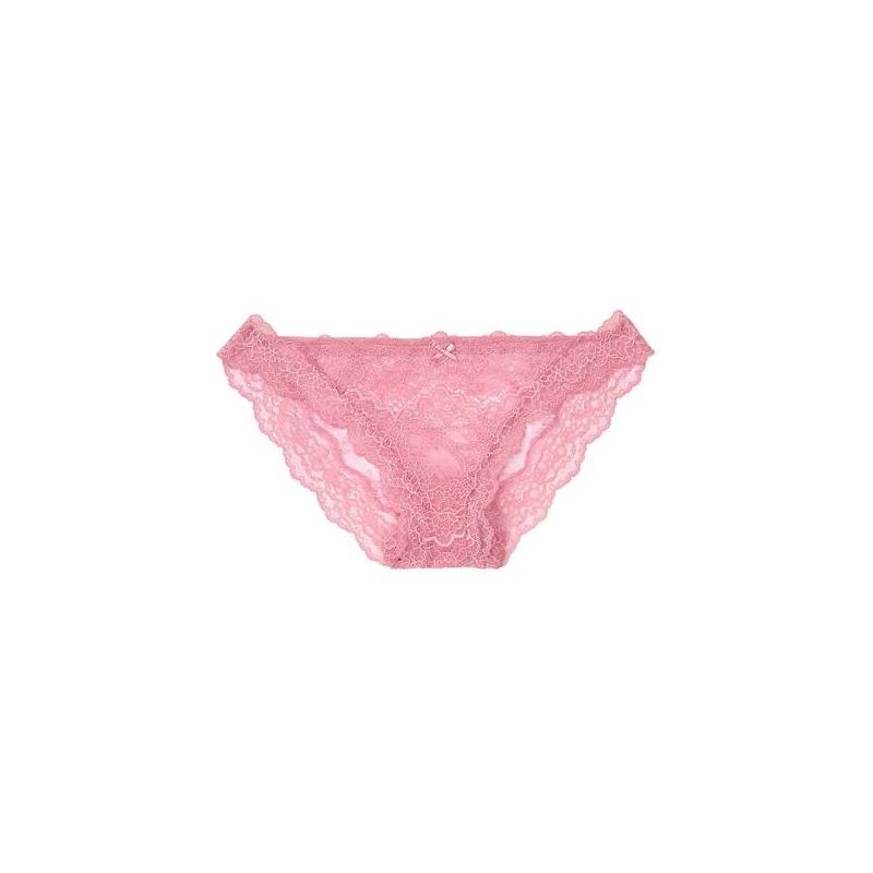 Трусики Dream Angels Floral Lace Cheekini Panty Dusk Mauve