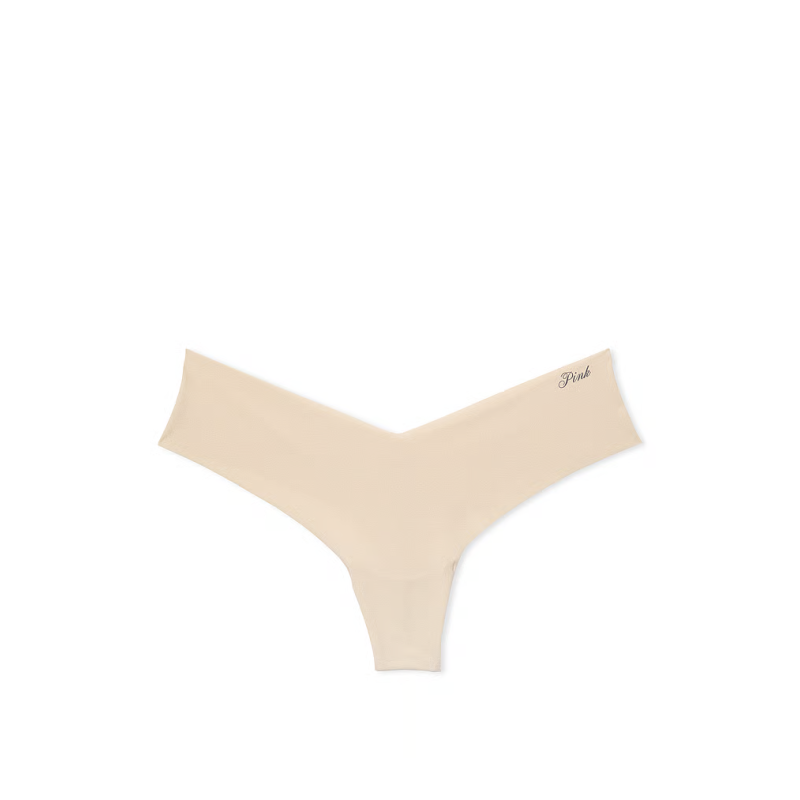 Трусики No-Show High-Leg Thong Panty Marzipan