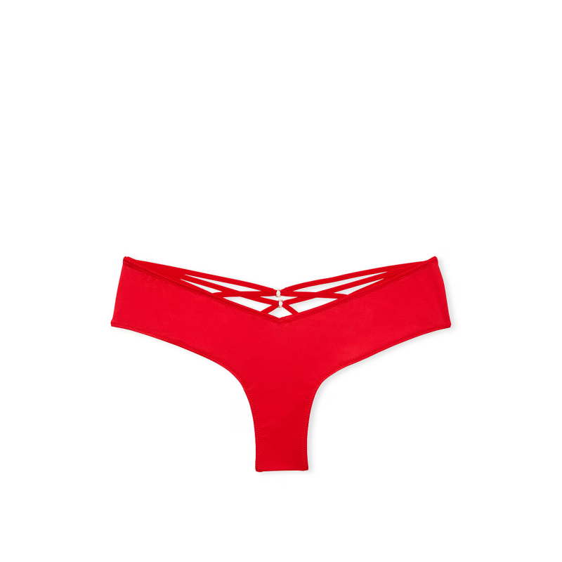 Жіночі трусики Strappy Back High-Leg Cheeky Panty Red