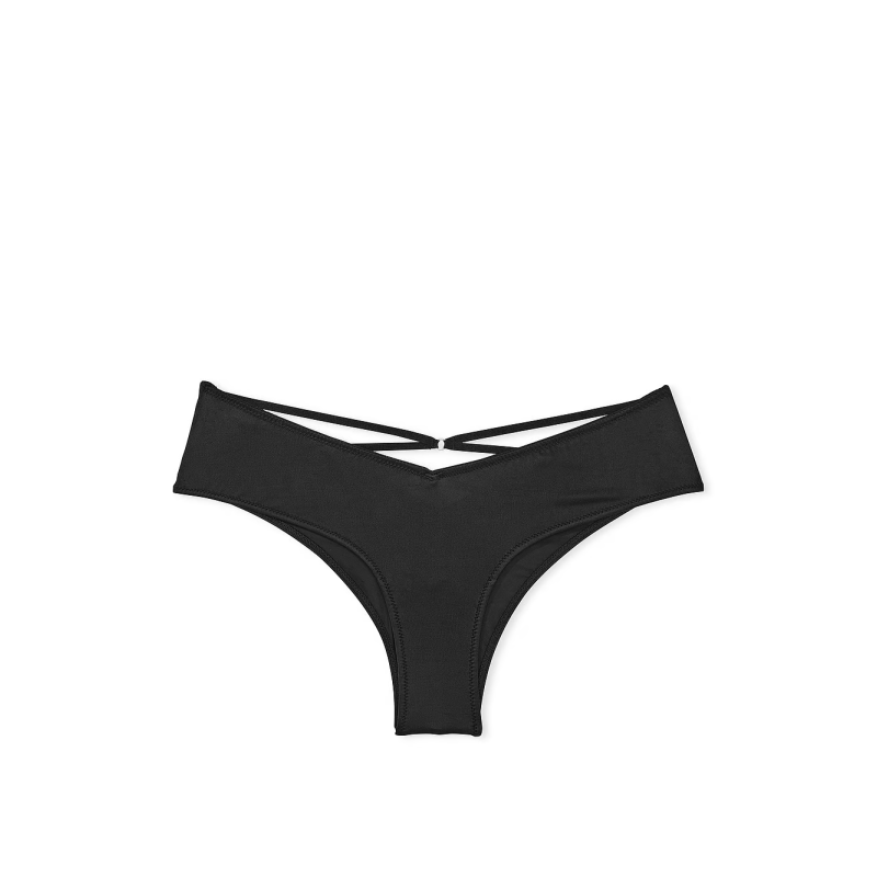 Жіночі трусики Strappy Back High-Leg Cheeky Panty Black
