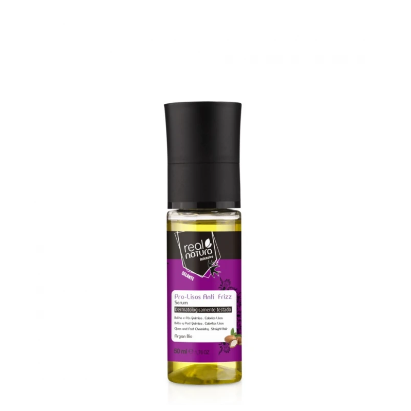 Сироватка для блиску і гладкості волосся Serum Pro-Lisos Anti Frizz Real Natura