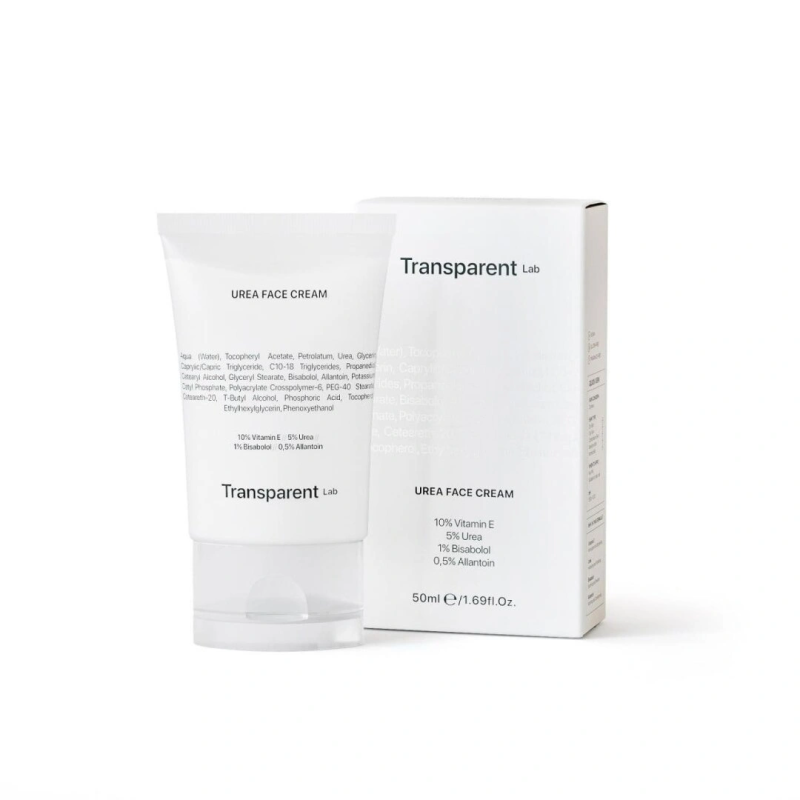 Крем для обличчя із сечовиною від Transparent Urea Face Cream