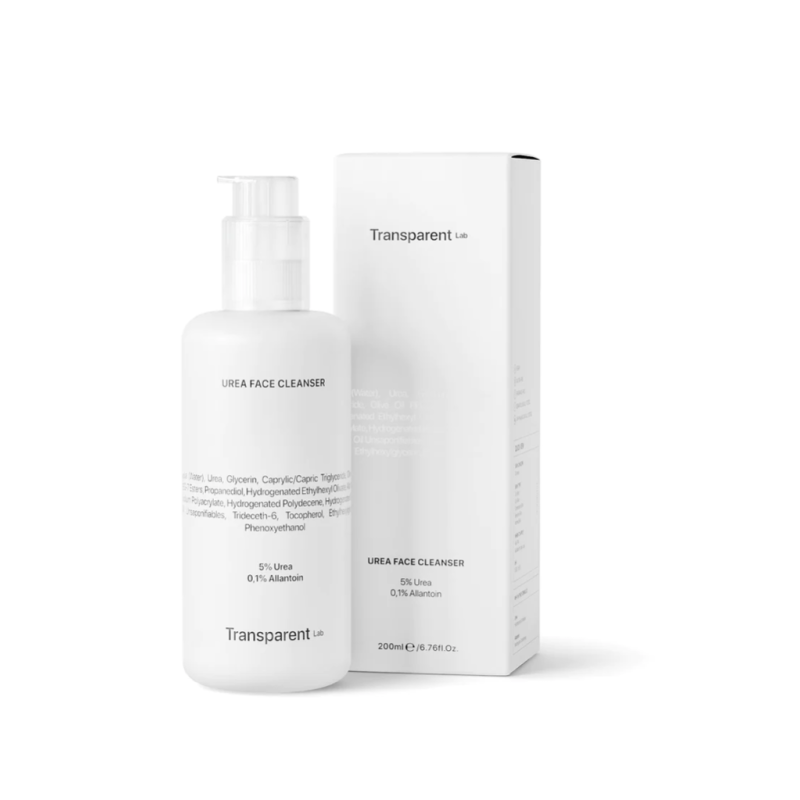 Гель для вмивання із сечовиною від Transparent Urea Face Cleanser