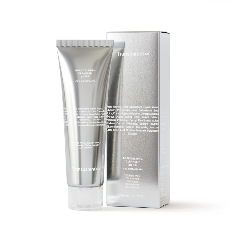 Ніжний очищувальний засіб від Transparent Rose Calming Cleanser pH 5.5