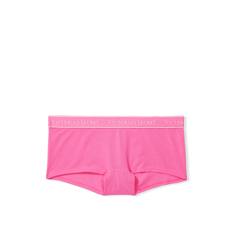 Трусики Logo Cotton Boyshort Panty Hollywood Pink
