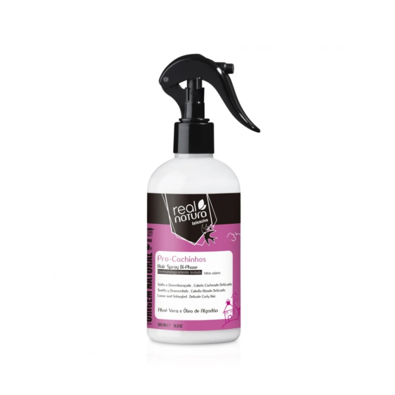 Двофазний спрей для дитячого волосся Pro-Cachinhos Real Natura 300 мл