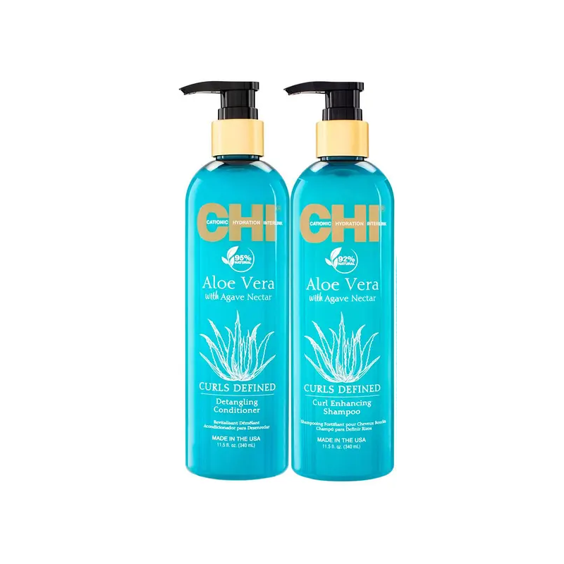 Набір зволожуючий (шампунь і кондиціонер) Chi Aloe Vera від CHI 340 мл
