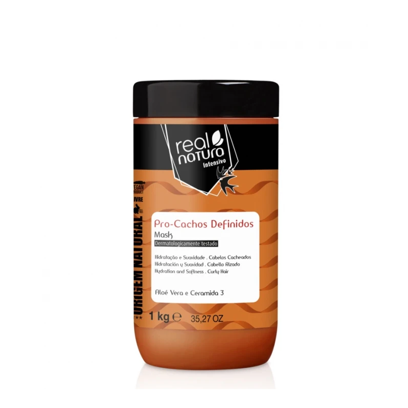Маска для зволоження і розплутування волосся Pro-Cachos Definidos від Real Natura 