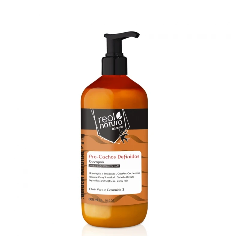 Шампунь для зволоження і розплутування волосся Pro-Cachos Definidos від Real Natura 