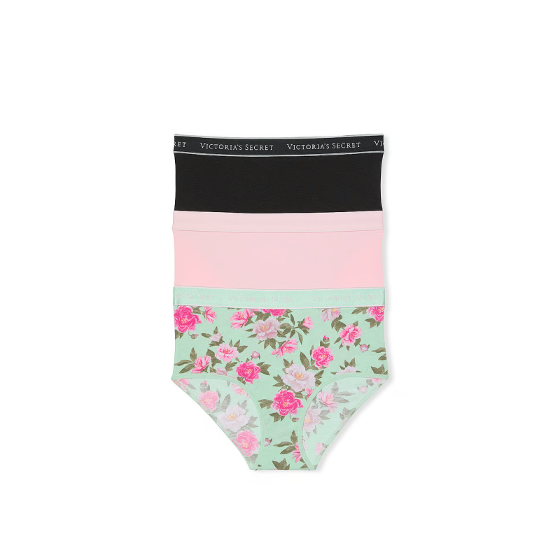 Набір трусиків 3-Pack Stretch Cotton High-Waist Brief Panties Multi