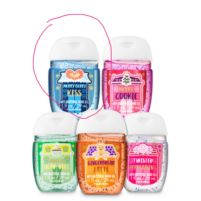 Антисептик для рук Merry Berry Kiss PocketBac Hand Sanitizer 1 шт